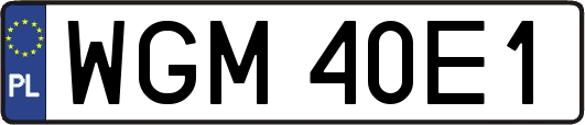 WGM40E1
