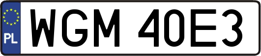 WGM40E3