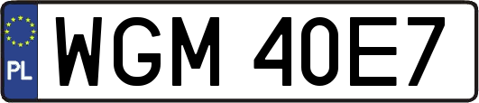 WGM40E7