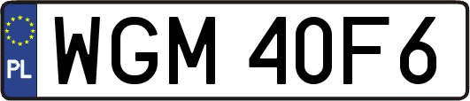 WGM40F6