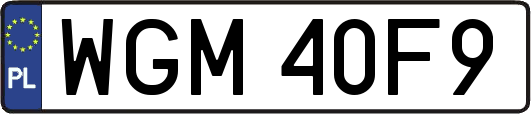 WGM40F9