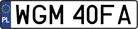 WGM40FA