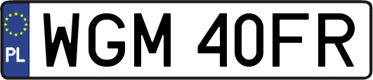 WGM40FR