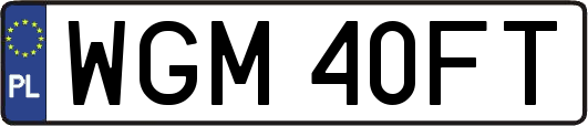 WGM40FT