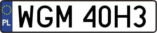 WGM40H3