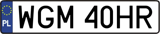 WGM40HR