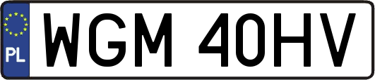 WGM40HV