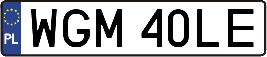 WGM40LE