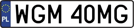 WGM40MG