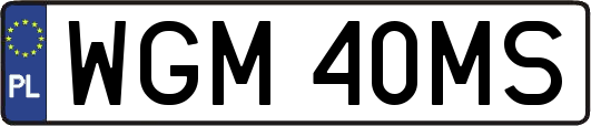 WGM40MS