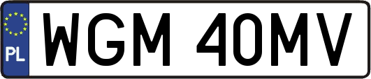 WGM40MV