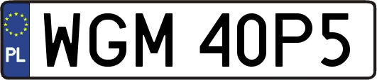 WGM40P5