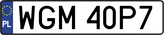 WGM40P7