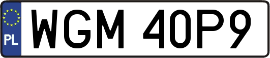 WGM40P9