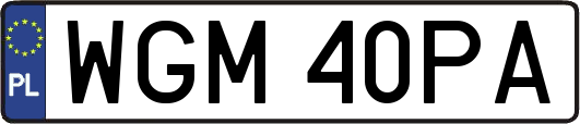 WGM40PA