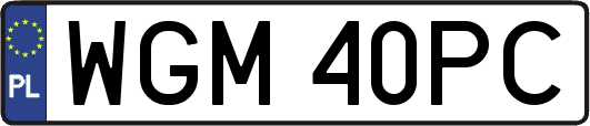 WGM40PC