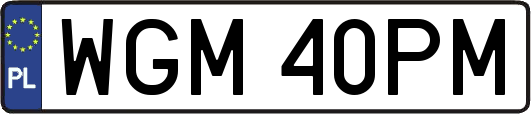 WGM40PM