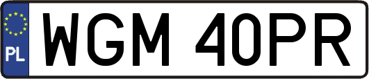 WGM40PR