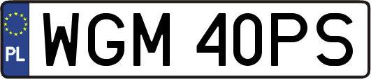 WGM40PS