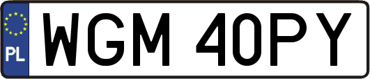 WGM40PY