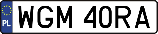 WGM40RA