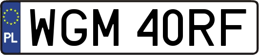 WGM40RF