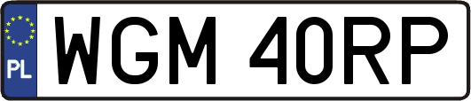 WGM40RP