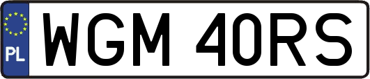 WGM40RS