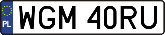 WGM40RU