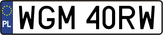 WGM40RW