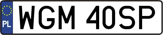 WGM40SP