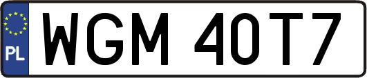 WGM40T7