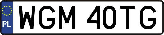 WGM40TG