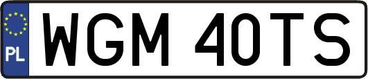 WGM40TS