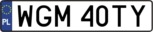 WGM40TY