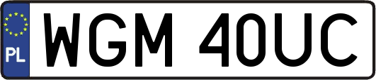 WGM40UC