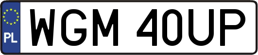 WGM40UP