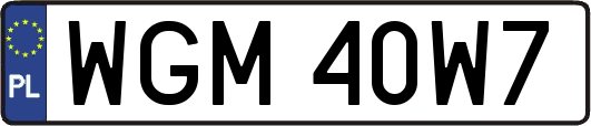 WGM40W7