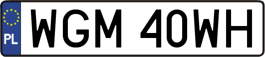 WGM40WH