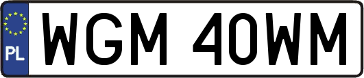 WGM40WM