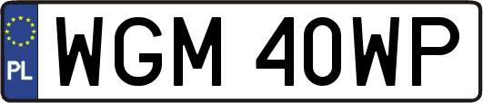 WGM40WP