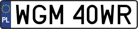 WGM40WR