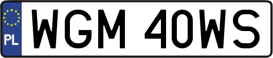 WGM40WS