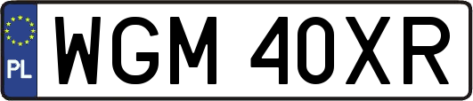 WGM40XR