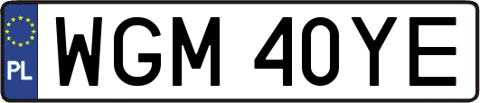 WGM40YE