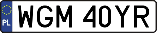 WGM40YR