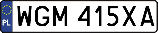 WGM415XA