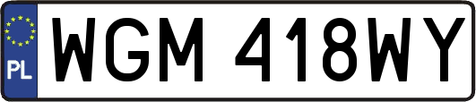 WGM418WY