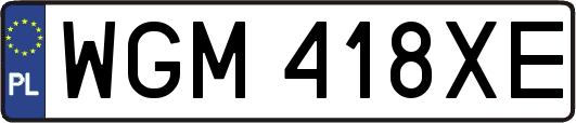 WGM418XE