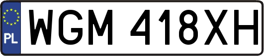WGM418XH